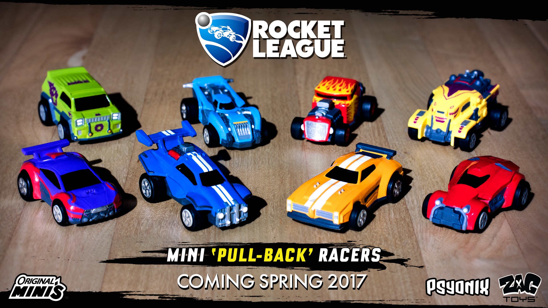 Игрушечные модели Rocket League — весной 2017